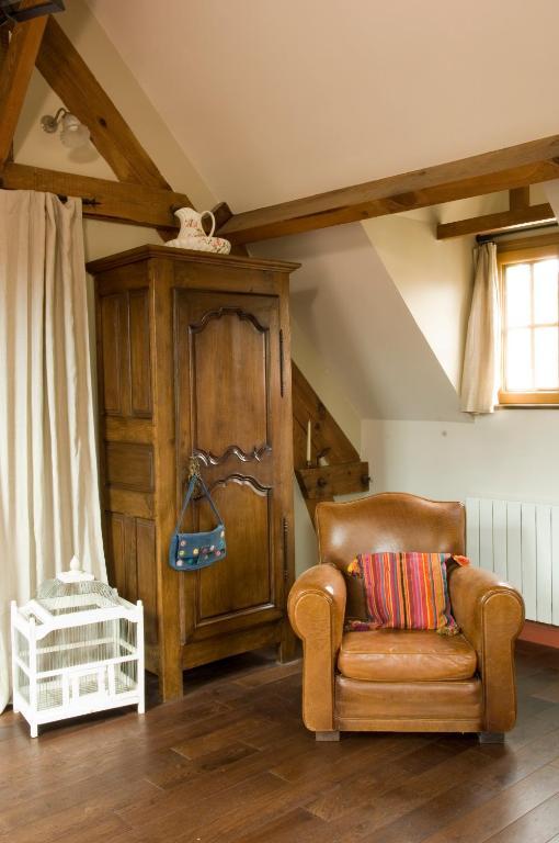Chambres D'Hotes La Levriere Saint-Denis-le-Ferment ห้อง รูปภาพ